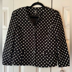 NWT - Nine West polka dot fashion blazer